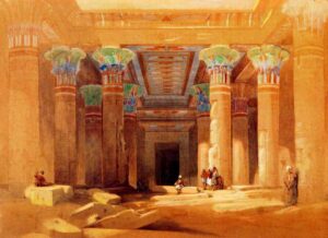 Temple-Isis-par-David-Roberts-Philae-1280-x-931 3